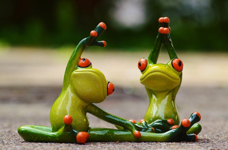 Woman doing yoga